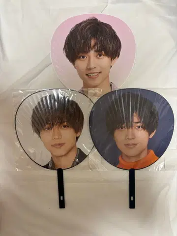 나가세 렌 부채 3장 묶음 판매