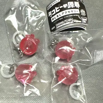 타코피의 원죄 메지루시 액세서리 가챠가챠 4종