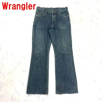 A7191 랭글러 데님 청바지 면 WO377 파랑 블루 네이비 32