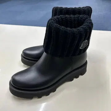 MONCLER/부츠 23.5cm 매트 블랙