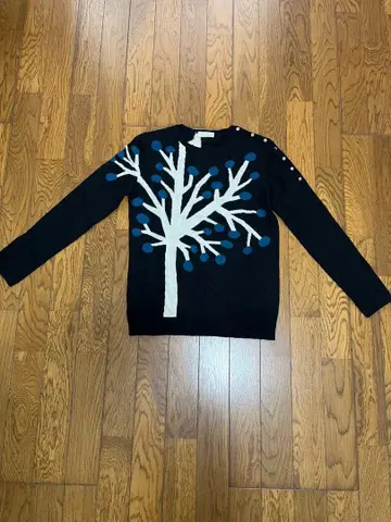 샐리 스콧 나무 열매 인터샤 스웨터