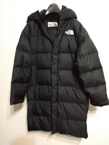 THE NORTH FACE 화이트 라벨 블랙 다운 자켓