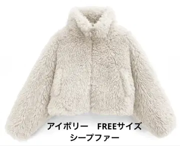 [ 새상품급 ] GRL 시프 퍼 숏 기장 블루종 [on270]