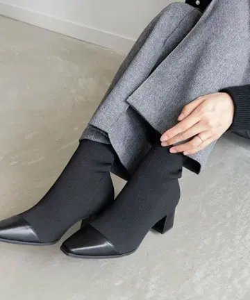 RANDA [ SUSTAINABLE ] 베이직 니트 부츠