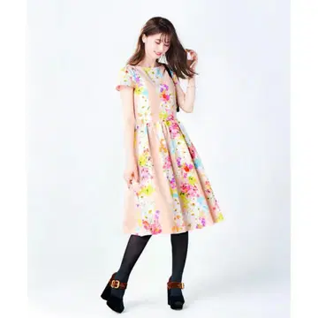 Chesty 체스티 애니버서리 플라워 원피스 원피스 청순 고급