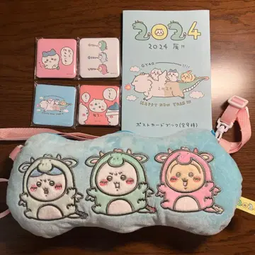 치이카와 해피백 2024 캔뱃지, 엽서북, 숄더백