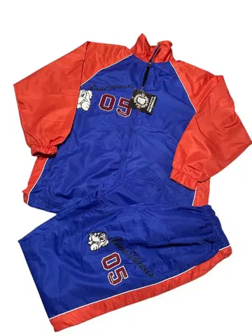 새상품 택 포함 레어 90s LOUIS VERSUS 저지 세트 상하의