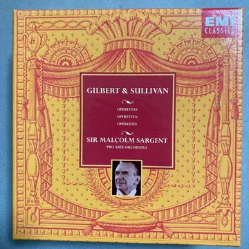 서전트 길버트 & 설리반 전집 16CD