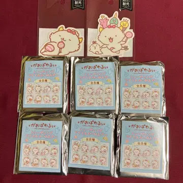 가오파와루 트레이딩 아크릴 키링 데코피타 스티커