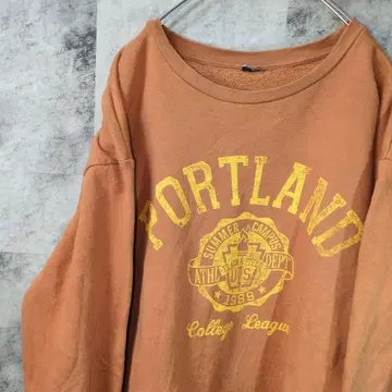 맨투맨 트레이닝복 오렌지 A29,11