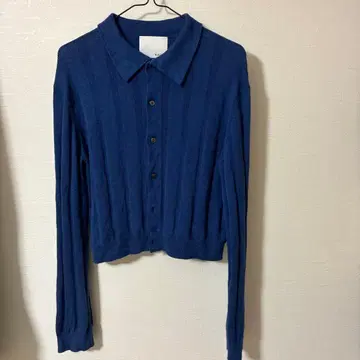 KAIKO 네이비 리브 가디건