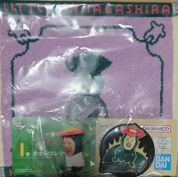 코비토즈칸 제일복권 리틀 하나가시라 미니 피규어 & 타월 & 코스터 세트