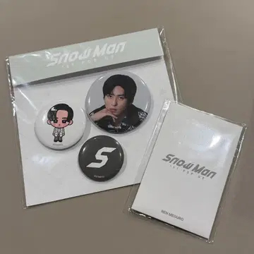 [서울] 메구로 렌 1st POPUP 포토 카드 B와 캔 배지 세트