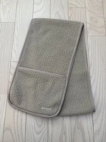 스노우피크 플리스 머플러 라이트 베이지