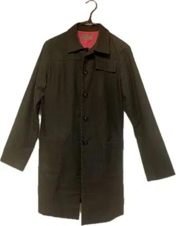 brainchild 여성용 아우터 트렌치코트 카키 핑크