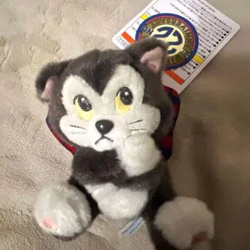 디즈니 리조트 피가로 봉제 인형 키체인 참 미사용 새상품