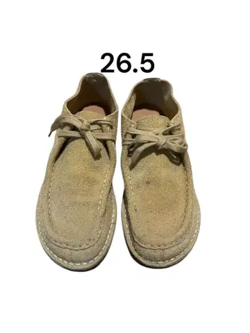 스웨이드 모카신 26.5cm 베이지