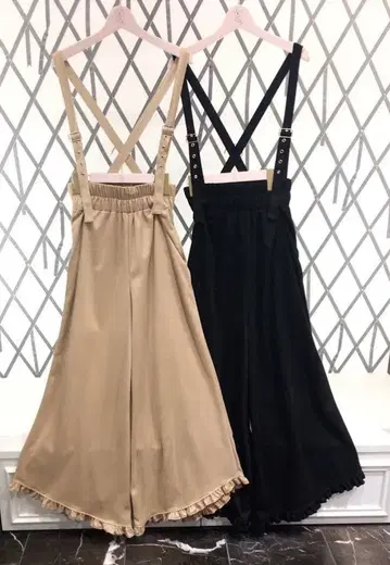 [ 새상품 ] 서스펜더 와이드 팬츠