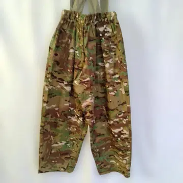 카모플라쥬 서스펜더 와이드 팬츠