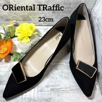 [ 미사용 ] ORiental TRaffic 버클 펌프스 36 블랙