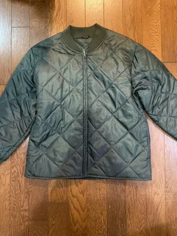 FREAK'S STORE 퀼팅 자켓 다크 그린