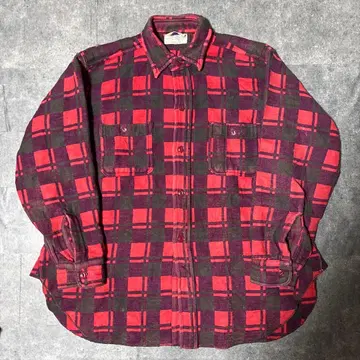 Champion 60년대 빈티지 긴팔 셔츠 헤비 플란넬 셔츠