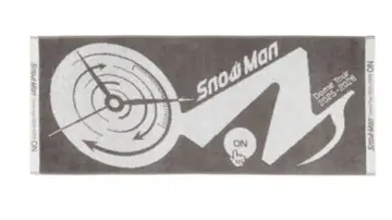 Snow Man Dome Tour 2025-2026 ON 페이스 타월