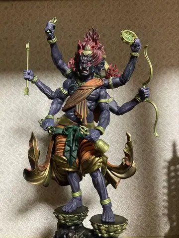 금강야차명왕 타케야식 자재입상 불상 피규어 현상품 리볼텍 타케야