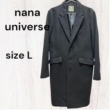 나노 유니버스 체스터 코트 블랙