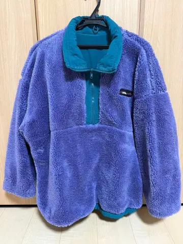 Java 플리스 자켓 하프 지퍼