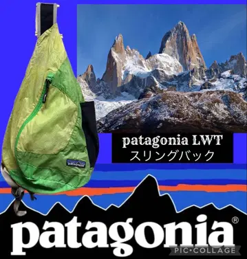 Patagonia LWT 슬링백 그린