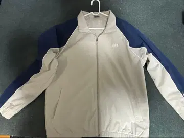 뉴발란스 자켓 L 그레이/네이비 나일론