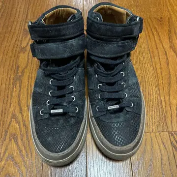 지미추 남성용 하이컷 스니커즈