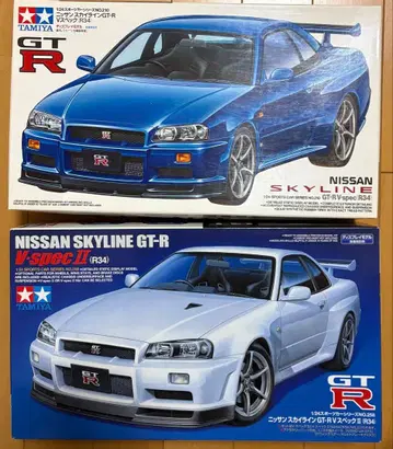 TAMIYA SKYLINE GT-R V-spec II & GT-R