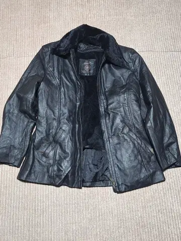 가죽 자켓 XL 블랙