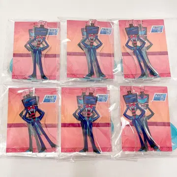 3Hazbin Hotel 하즈빈 호텔 아크릴 스탠드 복스 6개