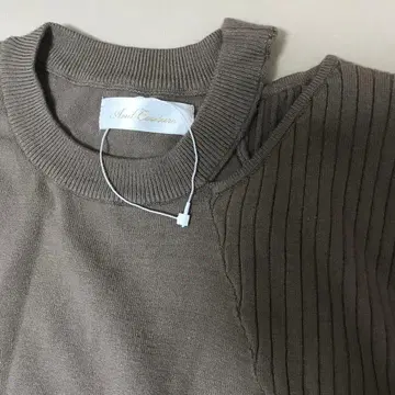 새상품 미사용 And Couture 앙데팡당 니트