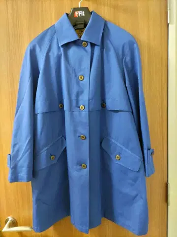 BLACK DUCK 트렌치코트 파랑