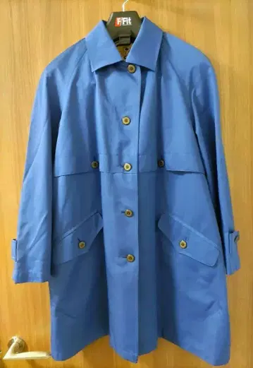 BLACK DUCK 트렌치코트 파랑