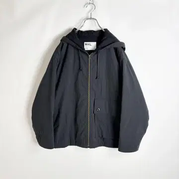 22AW MHL. PADDED COTTON NYLON 충전솜 블루종