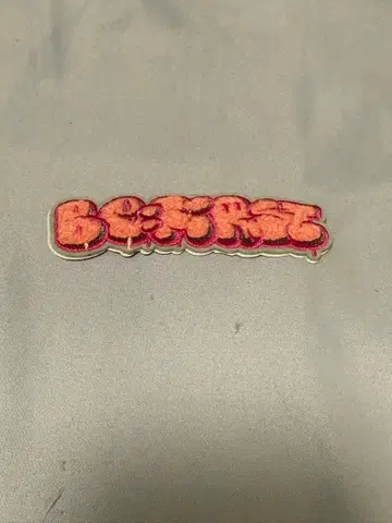 BEFIRST 시크릿 모코모코 자수 스티커