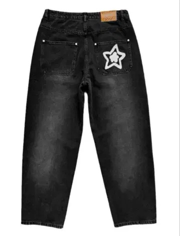 스타 팀 데님 블랙 30