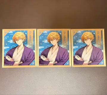 니지산지 극락탕 스티커 엑스 알비오 3장 세트