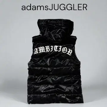 아담스 저글러 후드 부착 다운 베스트