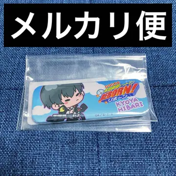 레어 REBORN 직사각형 스퀘어 캔뱃지 네임 배지 타이틀 히바리 쿄야