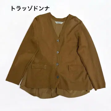 TORRAZZODONNA 백 페플럼 가디건 정가 17,930엔 새상품급