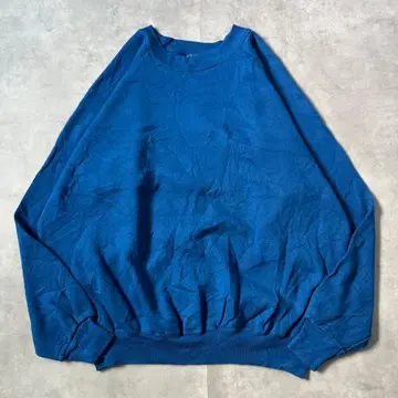 Hanes 헤인즈 맨투맨 구제 의류 USA제 90s XL 파랑 17198