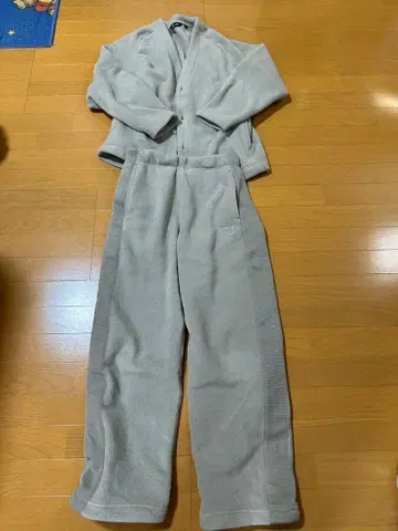 유니클로 니들스 플리스 오버 사이즈 가디건 M 와이드 팬츠 S