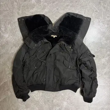 y2k moussy N-2B 플라이트 자켓 블랙