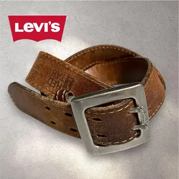 빈티지 리바이스 Levi's REDTAB 남성용 천연 가죽 가죽 벨트